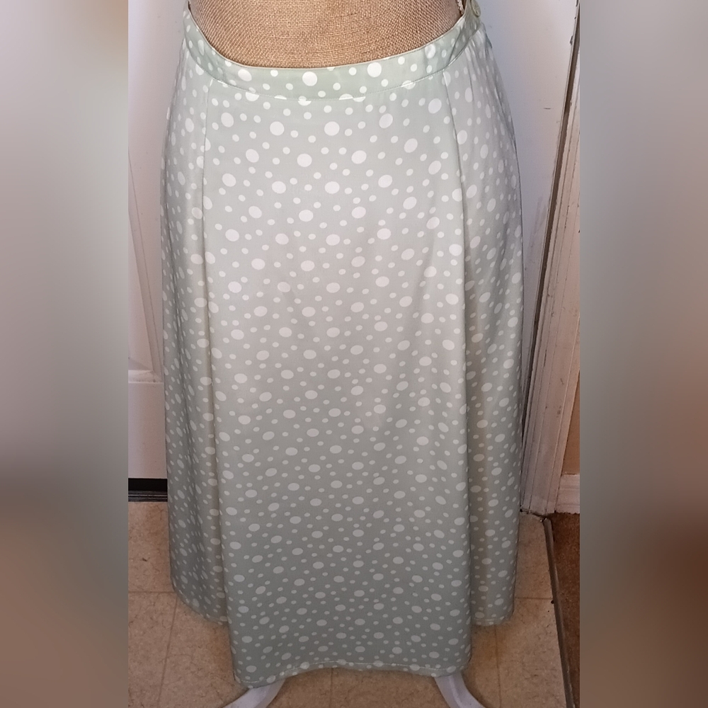 Polka Dot Maxi Skirt
